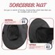 thumbnail image 3 of Spider Hat Witch Hat Headwear for Halloween 2Pcs Creative Party Headdress, 3 of 4