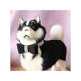 thumbnail image 3 of Pet Dog Leather Rhinestones Bow Knot Collar Crystals Bling Diamonds for Small Medium Large Dogs, 3 of 5