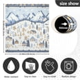 thumbnail image 5 of Yayeee Magnetic Dishwasher Cover for The Front Decoration Home Kitchen Machine Sticker Protector, Light Blue Mountain, 5 of 6