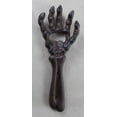 thumbnail image 2 of Halloween Skeleton Hand and Arm Bottle Opener Handheld Cast Iron Brown, 2 of 3