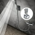 thumbnail image 3 of POINTERTECK Support de Pommeau de Douche Mural Réglable avec Ventouse pour Maison Hôtel Salle de Bain, 3 of 10