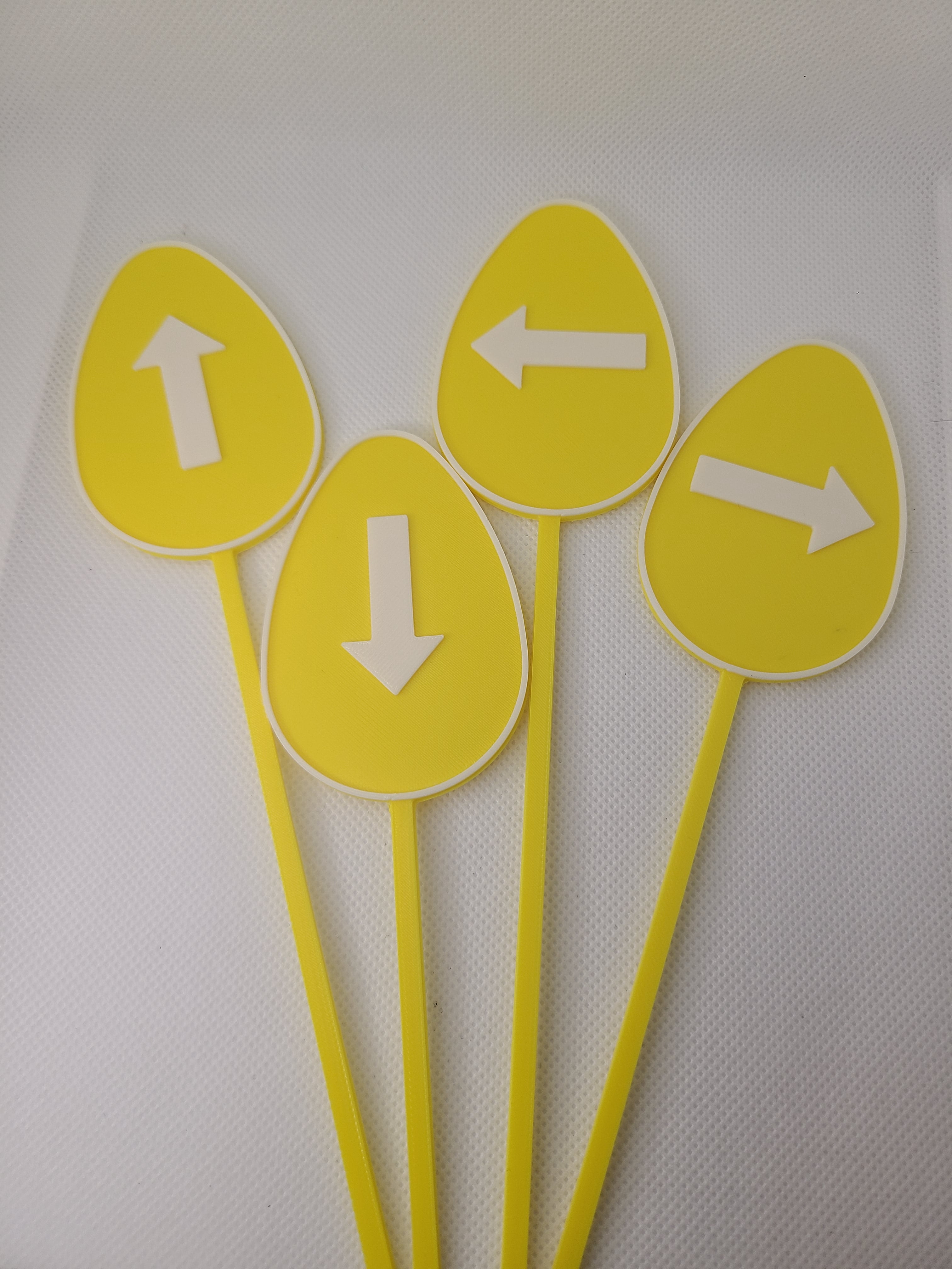 Easter Egg Hunt Kit Markers Plastic Eggs Fun for Kids
