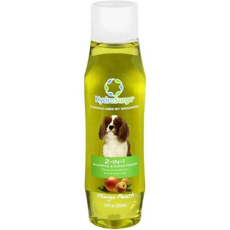 Hydrosurge: 2-In-1 Mango Peach Shampoo & Conditioner, 18 fl oz