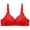 Red, variant on Jsaierl Women's Bras No Wire Support T-shirt Bras Seamless Sexy Bralettes Elegant Everyday Full Figure Bras