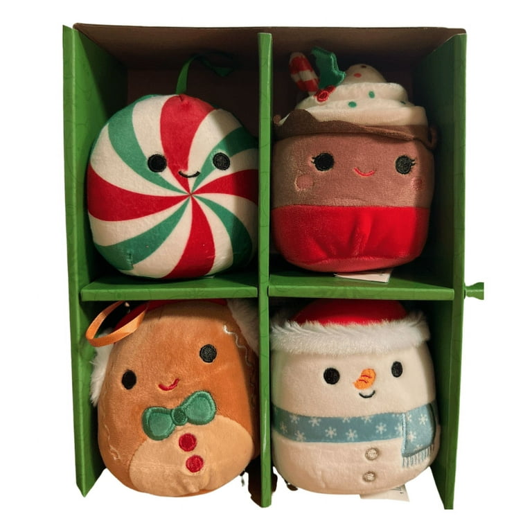 4” Squishmallow Ornaments 8-pack