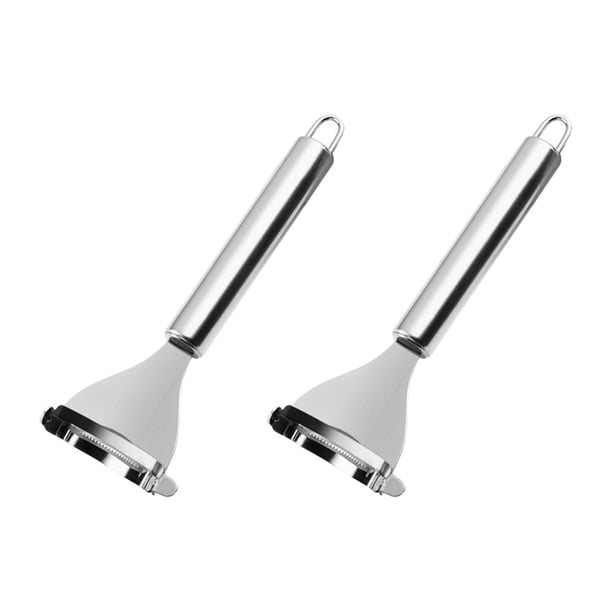 Pelador de maíz de acero inoxidable, desgranador de maíz para extraer los granos rápidamente, cuchilla dentada para maíz fresco en la mazorca, desgranador de maíz de cocina para cocineros caseros y