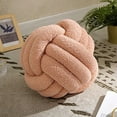 thumbnail image 7 of D-GROEE Plush Knot Ball Pillow, Waist Cushion Pillow Home Decoration Plush Throw Pillow Cushion for Sofa Car Office, 7 of 7