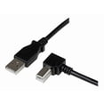 thumbnail image 1 of StarTech.com 3m USB 2.0 A to Right Angle B Cable Cord - 3 m USB Printer Cable - Right Angle USB B Cable - 1x USB A (M), 1x USB B (M) (USBAB3MR) - USB cable - USB Type B (M) to USB (M) - USB 2.0 - 10 ft - 90�� connector - black, 1 of 5