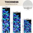thumbnail image 4 of Butterfly Blue Purple Wing Pattern Kitchen Rugs Sets Of 3,Kitchen Runner Rugs Non Skid Washable,Decorative Kitchen Floor Mats for Kitchen,Sink,Laundry,17"x30"+ 17"x47" + 17"x59", 4 of 6