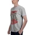 thumbnail image 6 of Man T Shirt Comfy Short Sleeve Outdoor Fishing Crewneck Black T Shirts, 6 of 6