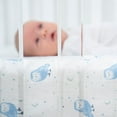 thumbnail image 4 of aden + anais Essentials, Cotton Poplin Crib Sheets , Time to Dream, Boys, Infants, 2-pack, 4 of 5
