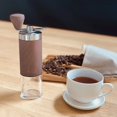 thumbnail image 3 of MesaSe Hand-cranked Stainless Steel Coffee Bean Grinder  Grinder Coffee Machine  Hand-cranked Coffee Machine  Hand-cranked Bean Grinder  Portable Coffee Bean Grinder Set  Outdoor Camping, 3 of 7
