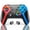 Black-Red+Blue Style 2, variant on Switch Controller Compatible with Switch/Switch Lite/Switch OLED, Extra Controller with Paddles, Wireless Switch Pro Controller with Turbo, 6-Axis Gyro,Programmable with Buttons,Black