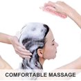 thumbnail image 4 of Silicone Body Scrubber, 2 In 1 Shower Scrubber For Body, Soft Silicone Loofah For Sensitive Skin, Scalp Massager Shampoo Brush, Double-sided Body Brus, 4 of 5