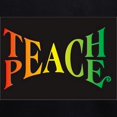 thumbnail image 3 of CafePress - Teach Peace Kids Sweatshirt - Kids Sweatshirt, Youth Crew Neck Sweatshirt, 3 of 4
