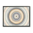 thumbnail image 2 of Stupell Industries Cool Tone Circular Rings Abstract Layered Shapes Grey Framed, 11 x 14, Design by Danhui Nai, 2 of 5