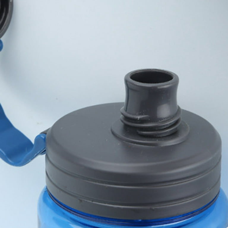 Hesroicy 1500/2300/3780ml Large Capacity Ergonomic Handgrip Water Bottle  Food Grade Leak-proof Lid Big Water Bottle for Outdoor