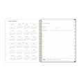thumbnail image 6 of Blue Sky 2027 Weekly and Monthly Planner Calendar, January 2027 - December 2027, 8.5" x 11", Flexible Cover, Laminated Tabs, Durable Twin Wire Binding, Storage Pocket, Sophie, 6 of 6