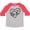 Heather and Red, variant on Inktastic I Love My Big Bro in Black Chalk Heart Boys or Girls Toddler T-Shirt