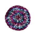 thumbnail image 3 of HNMKIU Women Fashion Sequins Beret Nightclub Cap Dress Hat ,One Size, 3 of 3