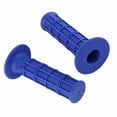 thumbnail image 3 of 1 par de empuñaduras universales de silicona para manillar de motocicleta de 22/25 mm y 7/8", color azul, 3 of 15