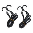 thumbnail image 1 of Cuerdas elásticas ajustables con correa para equipaje de 1,2 m con ganchos para bicicleta Afortunado Sencillez, 1 of 5
