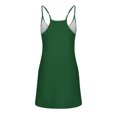 thumbnail image 6 of Uheoun Womens Tennis Dress Workout Mini Dress with Shorts Sleeveless Spaghetti Straps Golf Athletic Dresses, 6 of 7