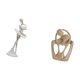 thumbnail image 5 of Figura de escritorio,Estatua de bailarina,adorno de escritorio,decoración del hogar,Estatua de bailarina moderna,regalo de cumpleaños para la oficina.,Estatua abstracta,Estatua abstracta para, 5 of 8