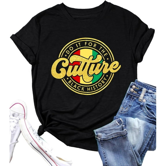 Juneteenth_Shirt Outdoor Tops Sports T-shirt Casual Graphics Tops Gift Tee Medium Man Women