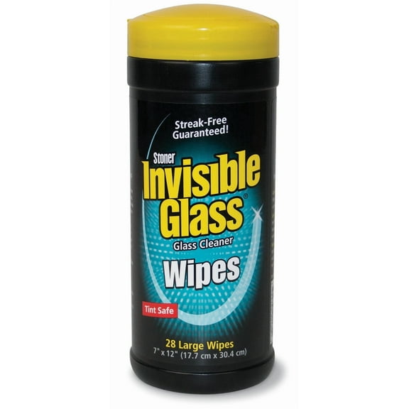 Stoner Invisible Glass Glass Cleaner Wipes (28-Count) 90166