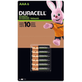 thumbnail image 1 of Pilas Recargables Duracell AAA, Paquete con 6pz Duracell Pilas Duracell Recargables AAA, 1 of 4