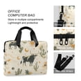 thumbnail image 4 of FORMRS 16" Laptop Bag Carrying Sleeve Case with Handle Travel Shoulder Briefcase, Cowboy Pattern, 4 of 8