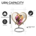 thumbnail image 3 of Yatskia Sparrow Urn for Ashes Adult Male, Large Burial Urns for Human Ashes Adult Female, Little Decorative Urns for Human Ash, (Heart 8 Inch and 3 Inch), 3 of 8