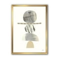 thumbnail image 1 of Designart Geometric Balance Neutral I Framed Wall Art, 1 of 3