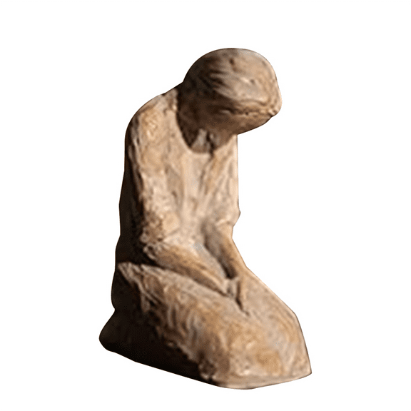Sweet Hour of Prayer, Inspirational Sculpture of A Praying Woman's Beautiful Hands, Festival Gift