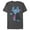 Charcoal, variant on Men's Lilo & Stitch Alien Vampire, aka Stitch  Graphic Tee Athletic Heather Medium