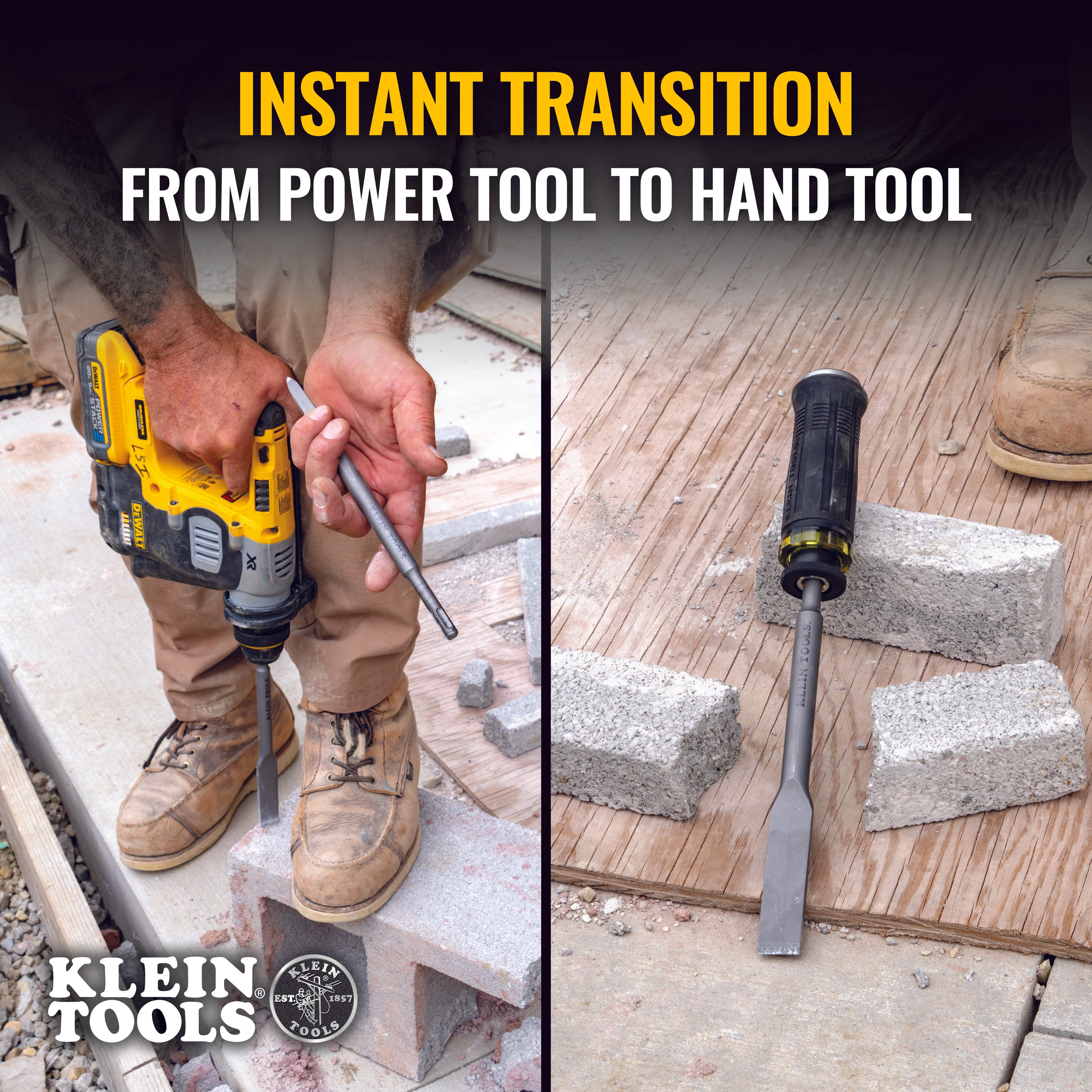 Klein Tools Sds Demolition Driver Set, 6 Pieces