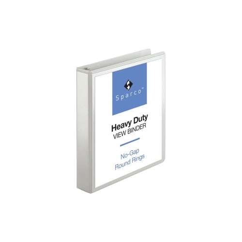 Business Source Round-ring View Binder 1 1/2' Binder Capacity - Letter - 8 1/2' x 11' Sheet Size - 350 Sheet Capacity - Round Ring Fastener(s) - 2 Internal Pocket(s) - Polypropylene, Chipboard, Board