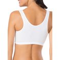 thumbnail image 3 of Fruit of the Loom Women's Tank Style Cotton Sports Bra, 3-Pack, Style-9012, 3 of 6