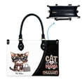 thumbnail image 5 of American Bobtail Cat Bag, Personalized Leather Handbags For Women - Personalized Bag with Name - Tote Bags for Mom Grandma - Custom Gifts Ideas for Her, Gift for Cat Lover, Cat Mom, 5 of 7
