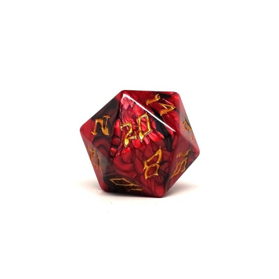 48mm Dice of the Giants - Fire Giant D20