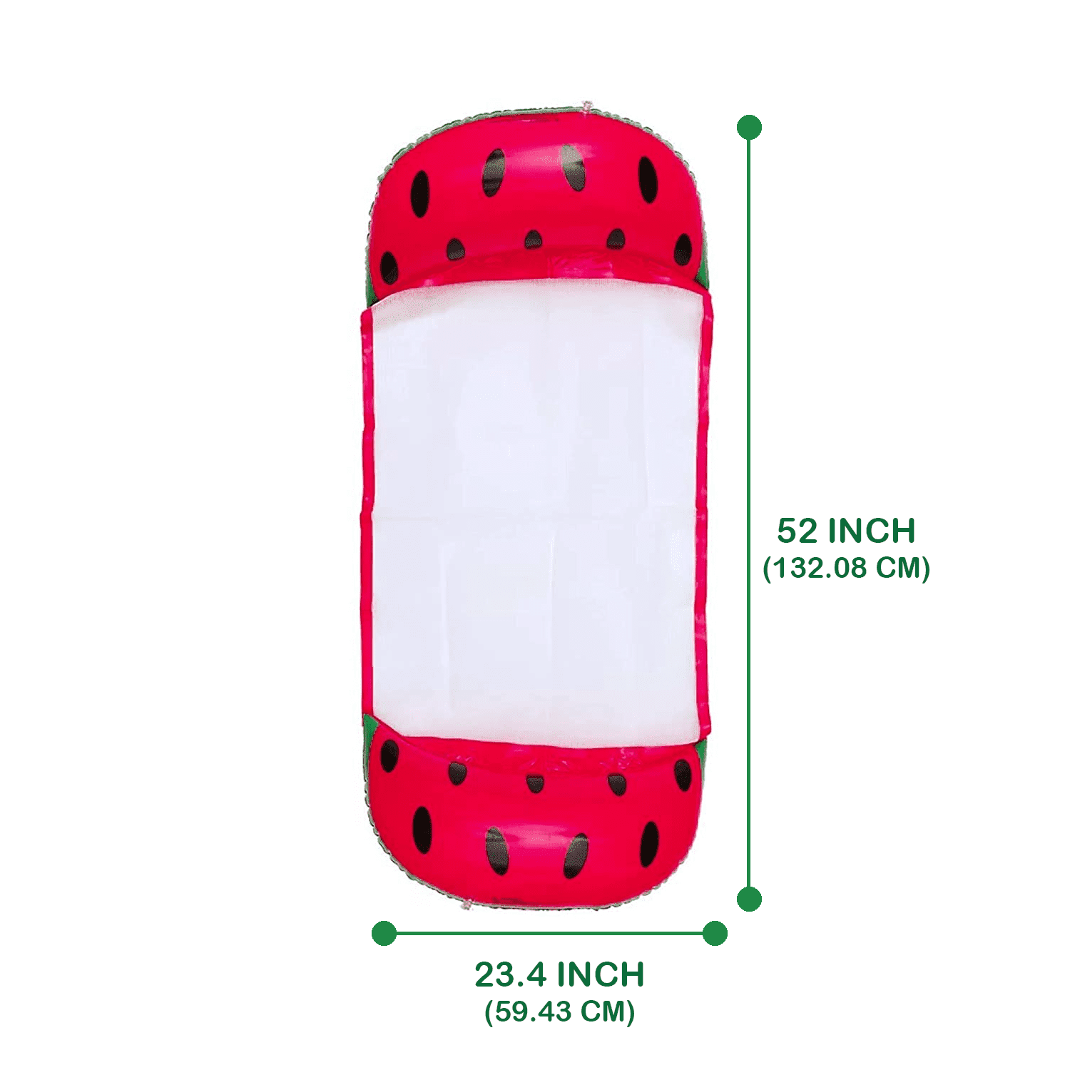 Hammock for Water Pool Floats with Mesh, Swimming Pool Accessories for Adults and Kids | Watermelon