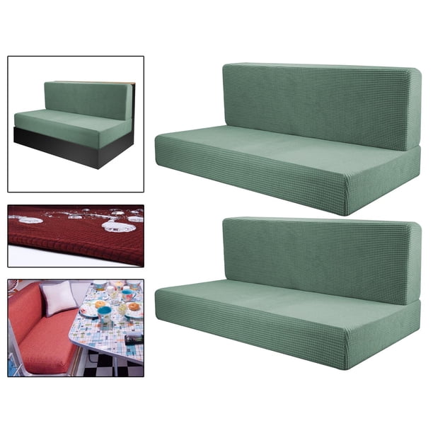 Fundas de asiento Cola para vehículos recreativos 4 Uds Verde