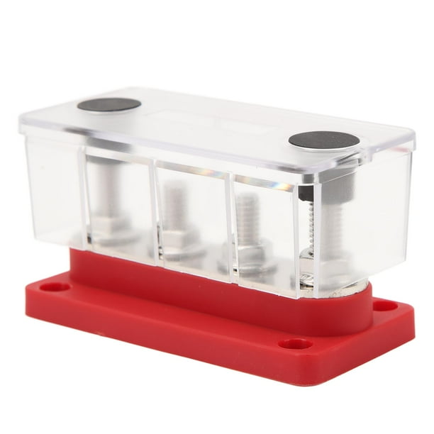 Busbar Terminal Block,4 Studs Power Distribution Battery Junction Block