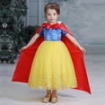 thumbnail image 4 of Wfrv Fancy Girls Snow White Princess Sofia Rapunzel Niñas Vestido De Fiesta De Cumpleaños Elsa Disfraz De Halloween Para 3-10 Años, 4 of 4