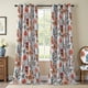thumbnail image 1 of Cortinas MYSKY HOME Floral Blackout 95% 213 x 132 cm, color blanco grisáceo, 1 of 8