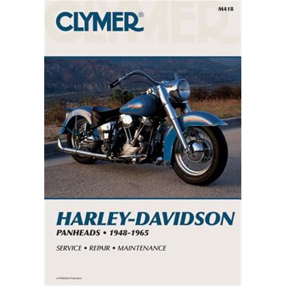 Pre-Owned Harley-Davidson Panhead Motorcycle (1948-1965) Service Repair Manual ^