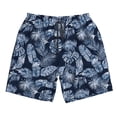 thumbnail image 5 of Goofa Tropical Leaves Printed Mens Swim Trunks Summer Quick Dry Short Beach Swimwear Bathing Suits-3X-Large, 5 of 9