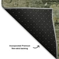 thumbnail image 5 of Addison Rugs Mayfield Premium Machine Washable Traditional Global Sage Rectangle Rug, 10' x 14', 5 of 6