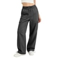 thumbnail image 5 of Gytharion Women's Plus Size Solid Color Cargo Pants Straight Leg Casual Trousers with Pockets Casual Athletic Work Pants, 5 of 8